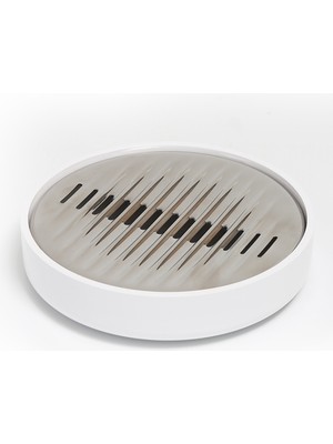 Özbience Beyaz Sabunluk, Şık ve Pratik Banyo Aksesuarı