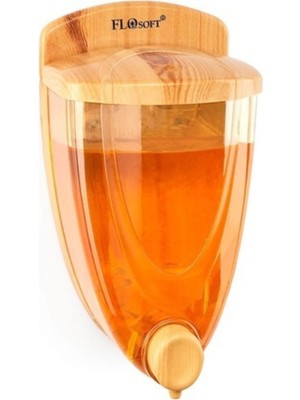 Özbience Ahşap Desenli Sıvı Sabunluk Dispenseri 650 Ml, Şık ve Kullanışlı Tasarım