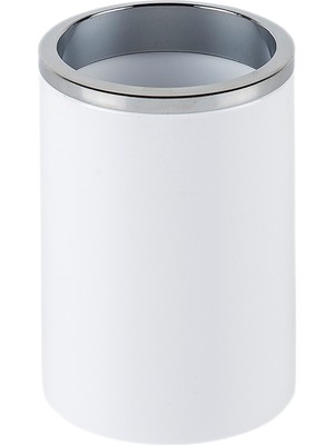 Özbience Şık ve Kullanışlı Beyaz Diş Fırçalık, Hijyenik Saklama Çözümü