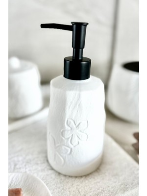 Özbience Şık Beyaz Sıvı Sabunluk, Hijyenik ve Kullanışlı Tasarım