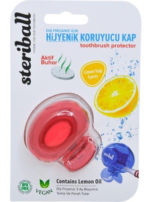 Özbience Yetişkin Diş Fırçası Koruma Kabı, Ferah Limon Kokusu ile Pratik Kullanım