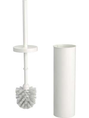 Özbience Yüksekliği 48 Cm, Beyaz Renk Tuvalet Temizleme Fırçası, Şık ve Pratik Kullanım