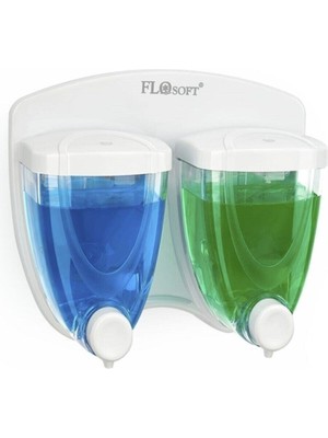 Özbience Ikiz Sıvı Sabunluk Seti 700 Ml, Pratik ve Şık Tasarım, Kolay Kullanım