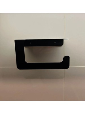 Özbience Pratik ve Şık Metal Tuvalet Kağıdı Tutucu, Kolay Kullanım ve Dayanıklılık Sağlar