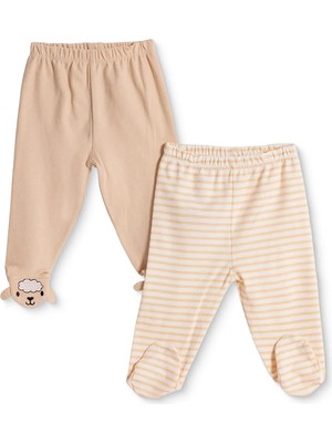 Hellobaby Erkek Bebek 2li Alt Hayvan Baskılı Patikli