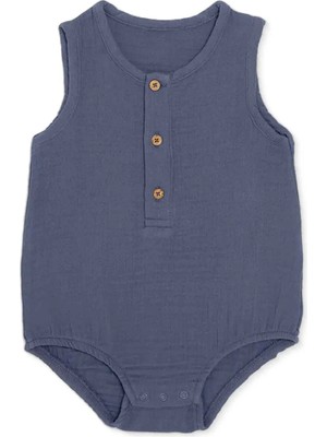 Hellobaby Erkek Bebek Body Çıtçıtlı Bisiklet Yaka Atlet