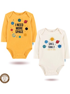 Mahfel %100 Pamuklu Premium Çıtçıtlı Bebek Body Zıbın 130-129