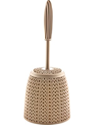 Özbience Örgü Desenli Klozet Tuvalet Fırçası, Şık ve Kullanışlı Tasarım