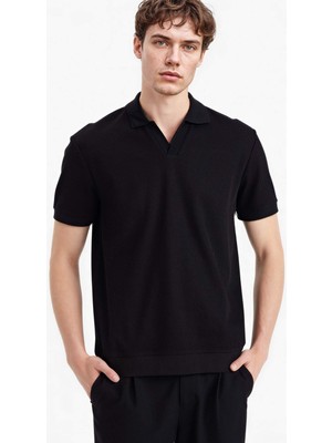 DeFacto Pamuklu Regular Fit Pilise Kısa Kollu Polo Tişört B6382AX26SP