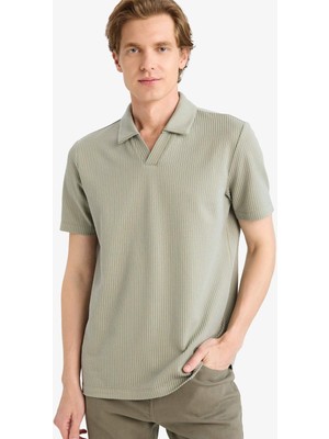 DeFacto Pamuklu Regular Fit Polo Yaka Tişört G8670AX26SP