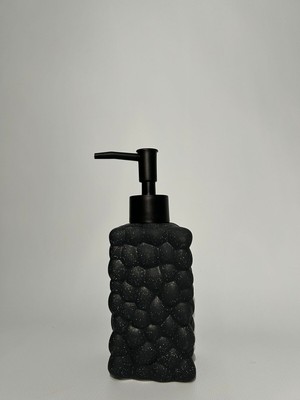 Özbience Şık Siyah Sabunluk, Modern ve Dayanıklı Banyo Aksesuarı