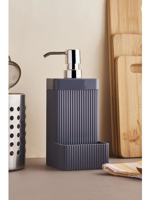 Özbience Şık ve Fonksiyonel Toprak Tonlu Sabunluk, Mutfağınıza Zarif Dokunuş