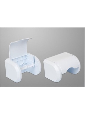 Özbience Pratik ve Şık Kapaklı Tuvalet Kağıtlığı, Hijyenik Kullanım Sağlar