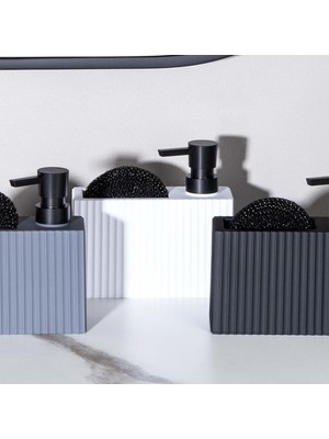 Özbience Şık Akrilik Sıvı Sabunluk, Modern ve Dayanıklı Tasarım