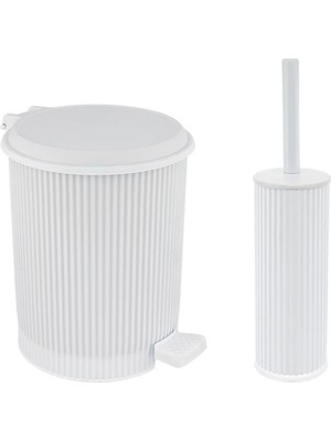 Özbience Şık ve Kullanışlı 2'li Nostalji Banyo Seti, Şıklığınızı Tamamlar