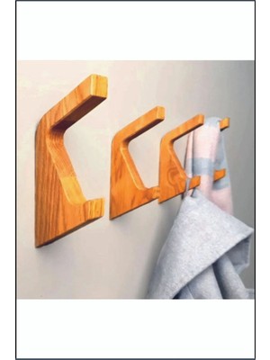 Özbience 2'li Tuvalet Kağıtlık Ahşap Yapışkanlı Montessori Tasarım