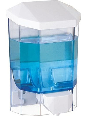 Özbience Şeffaf Plastik Sıvı Sabunluk 500 Ml, Modern ve Kullanışlı Tasarım