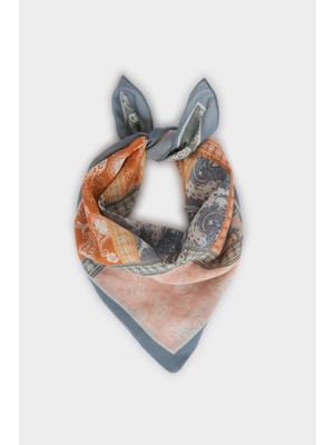 DeFacto Kadın Desenli Pamuklu Bandana A0671AX26SM
