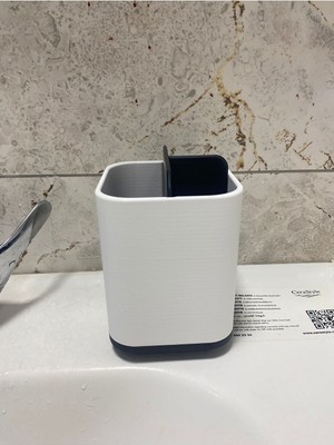 Özbience Pratik Diş Fırçası Kabı ve Banyo Organizer Seti