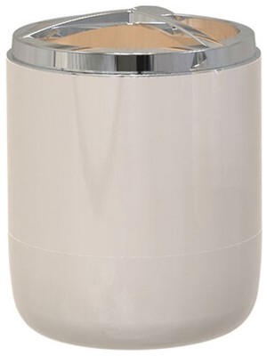 Özbience Lima Xl Diş Fırçalık - Bej ve Krom, Şık ve Pratik Tasarım