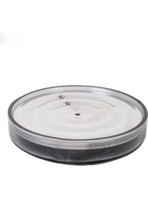 Özbience Şeffaf Siyah Katı Sabunluk, Modern ve Şık Tasarım, Pratik Kullanım