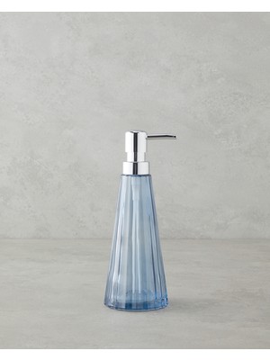 Özbience Şık ve Dayanıklı 22,5 cm Mavi Banyo Sıvı Sabunluk Modeli