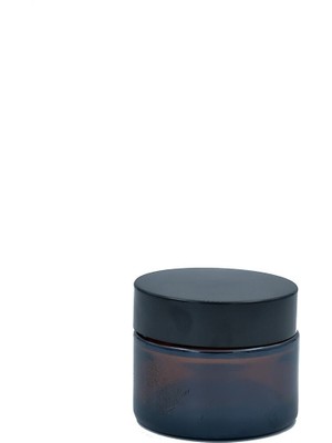 Özbience Kahverengi Cam Krem Kavanozu, 50ML, Şık ve Dayanıklı Tasarım