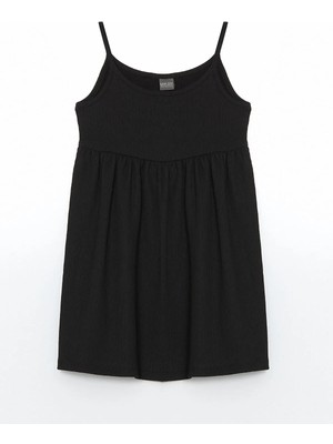 Lc Waikiki Yeni Sezon Kare Yaka Kız Çocuk Elbise