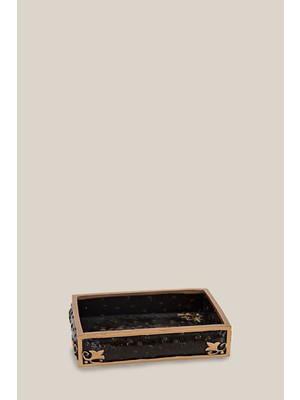 Özbience Şık Siyah Katı Sabunluk, Banyo ve Mutfak Dekorasyonu Için Modern Tasarım