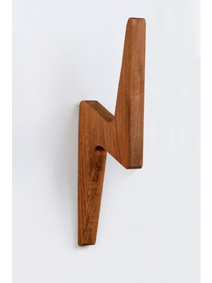 Özbience Pratik ve Şık Yapışkanlı Ahşap Tuvalet Kağıtlık Aksesuarı