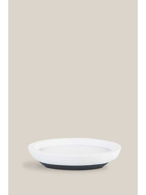 Özbience Modern Füme Katı Sabunluk, Şık ve Pratik Banyo Aksesuarı