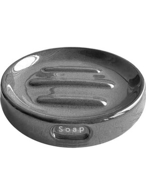 Özbience Modern Gri Katı Sabunluk, Şık ve Kullanışlı Tasarım