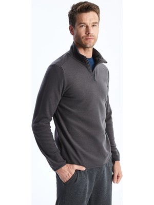Lc Waikiki Yeni Sezon Dik Yaka Uzun Kollu Polar Erkek Sweatshirt