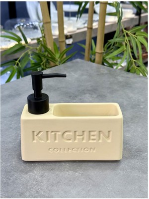 Özbience Modern Şık Sıvı Sabunluk Krem, Pratik ve Estetik Tasarım