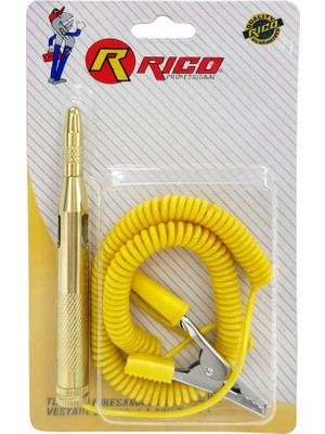 RICO 004-RC0008 Oto Kontrol Kalemi Metal Spiral Kablolu