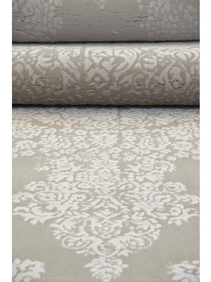 Kashe Halı Harmony 6039 Gri Salon Halısı Oturma Odası Halısı Koridor Halısı Mutfak Halısı Modern Makine Halısı