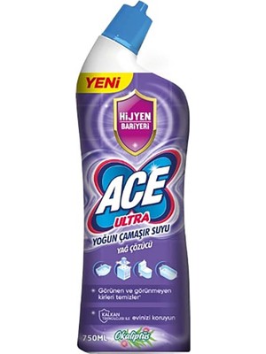 Ace Ultra Kıvamlı Çamaşır Suyu Okaliptüs 750 ml 4 Adet