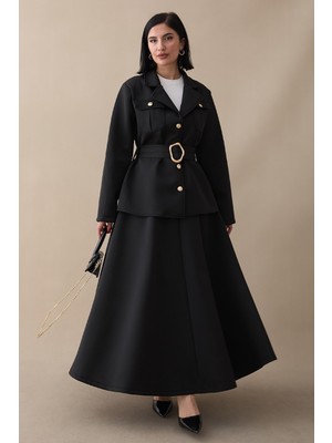 inStyle Klasik Scuba Ikili Siyah Takım