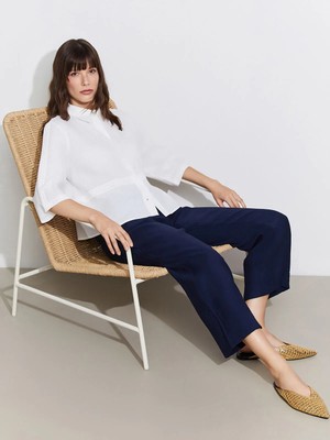 Lc Waikiki Yeni Sezon Nakış Detaylı Kadın Gömlek