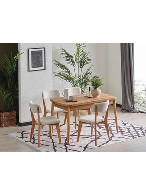 Dekorazi Gino Kelebek Açılır Mutfak Masası 75X130 cm