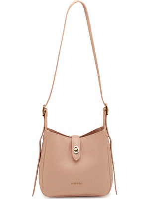 Tergan Pudra Hakiki Deri Kadın Omuz Çantası - S26Y1BC80527-S94