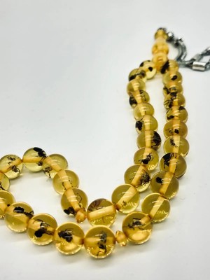 Kehribar Karıncalı Tesbih 10 mm