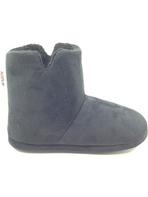 Redplay Erkek Kışlık Panduf Ev Botu Düz Süet