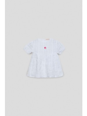 GB Baby Bg Store Kız Bebek Beyaz Elbise