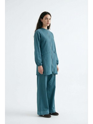 ALLDAY Yeşil-Garni Detaylı Eşofman Takımı