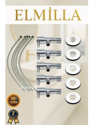 Çubuklu Taharet Musluğu Seti 5 Li