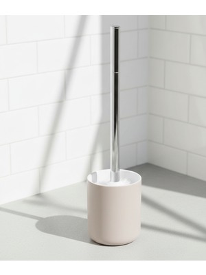 Özbience Şık Bej Tuvalet Fırçası 38 Cm, Sağlam ve Kullanışlı Tasarım