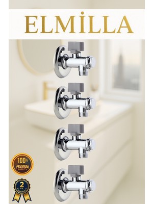 Filtreli Ara Musluk Taharet Musluğu 4 Lü Set