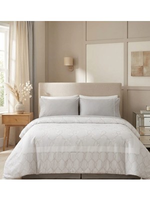 Taç Yeni Sezon Çift Kişilik Jakar Pike Takımı Lınora Gri