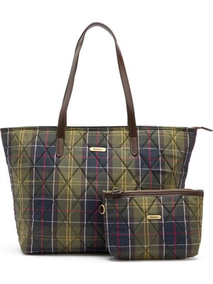 Barbour Wetherham Tartan Kol Çantası OL71 Classic Tartan